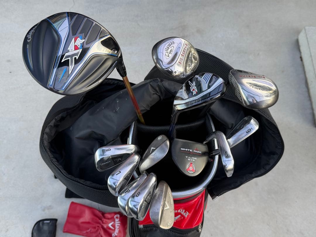 最終値下げ！！ Callaway ゴルフバッグ・クラブセット