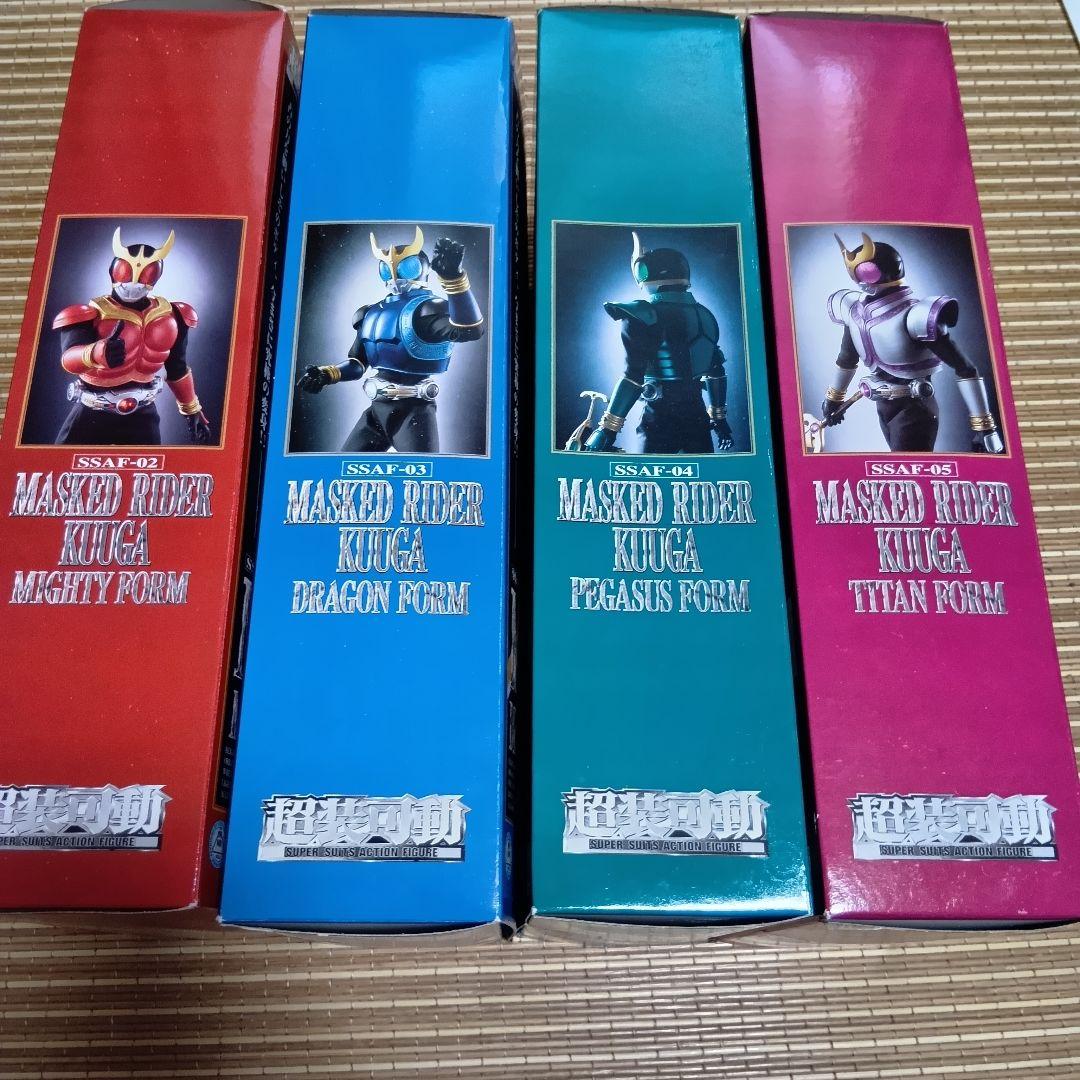 【新品未開封】超装可動　仮面ライダークウガ　4種セット