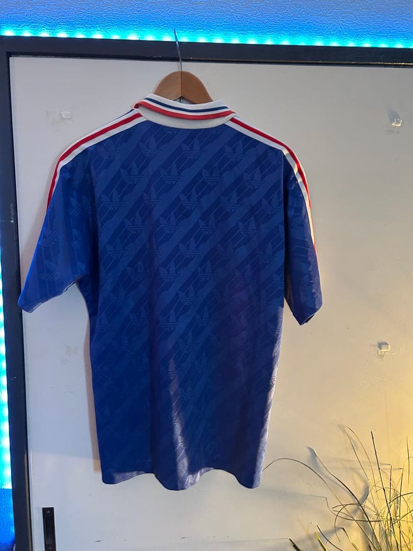 90s adidas フランス代表 ユニフォーム JASPO L