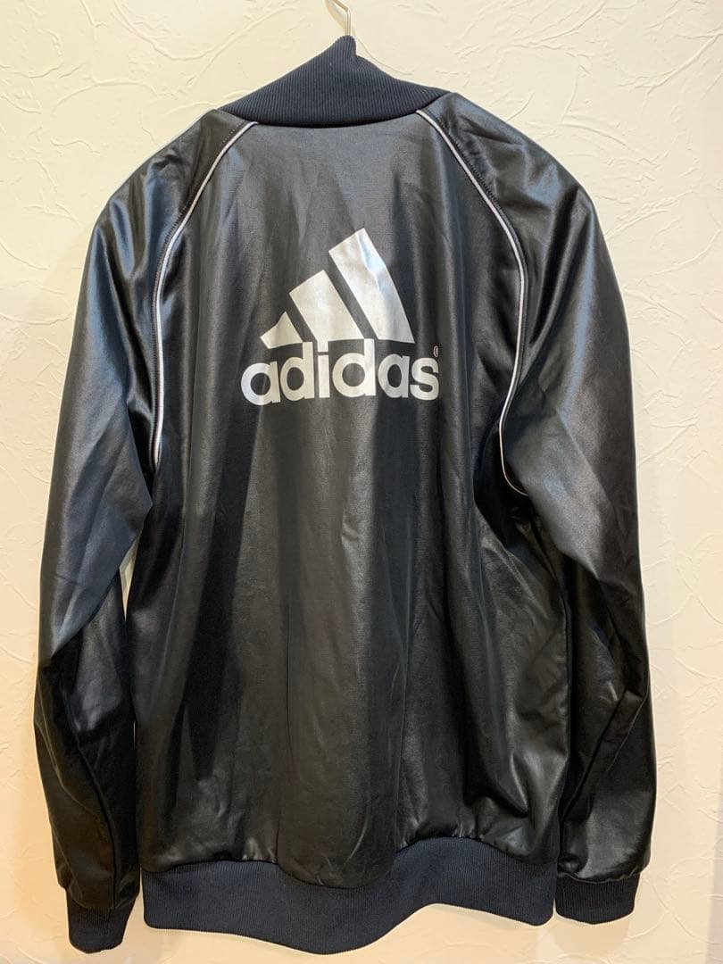 N1206-08★adidas ジャージ上下セット 黒 climalite