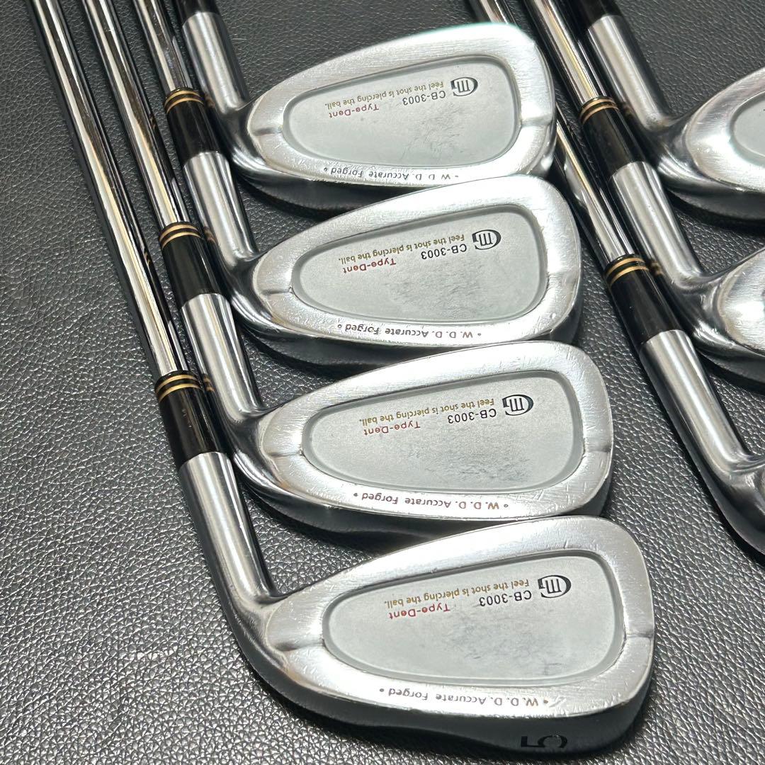 【名器】三浦技研 CB-3003 アイアン7本 NS950(S)