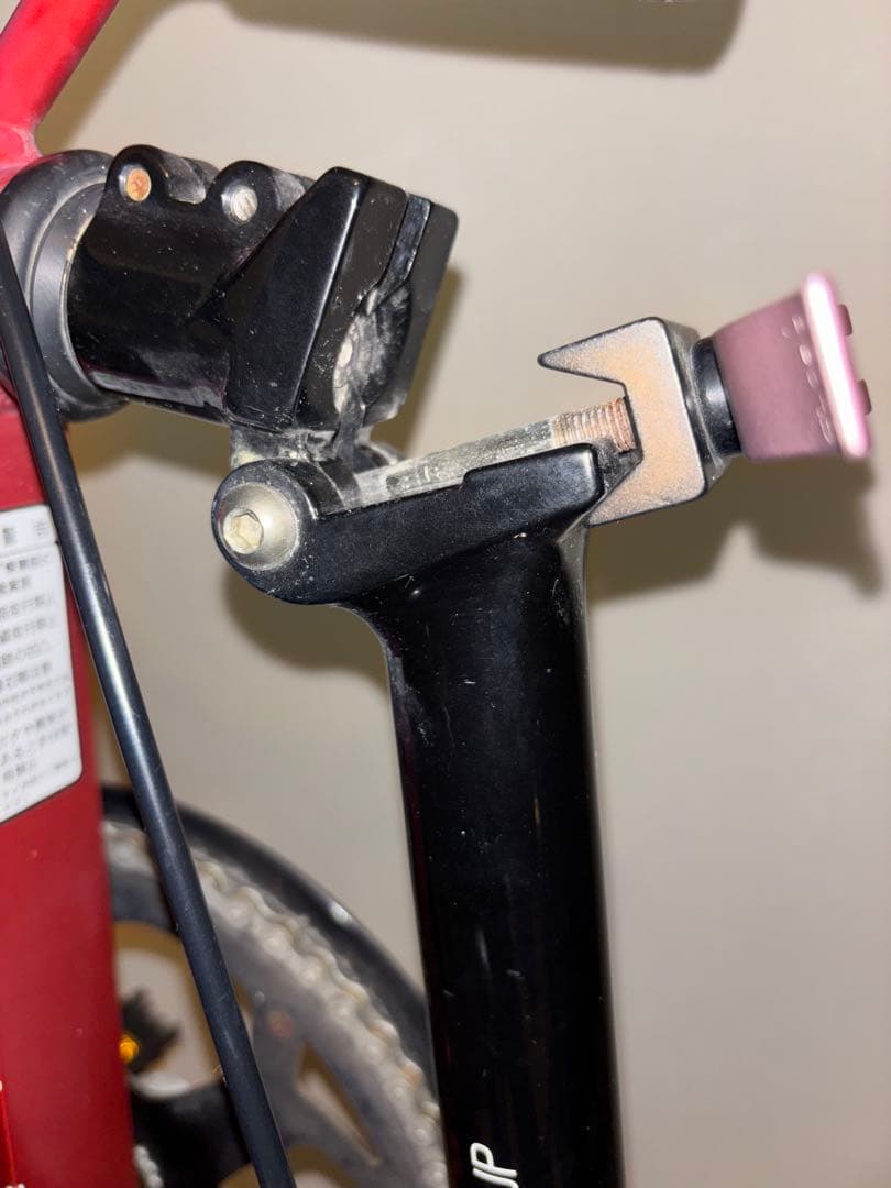 折りたたみ自転車 HANDYBIKE 8 レッド/ブラック