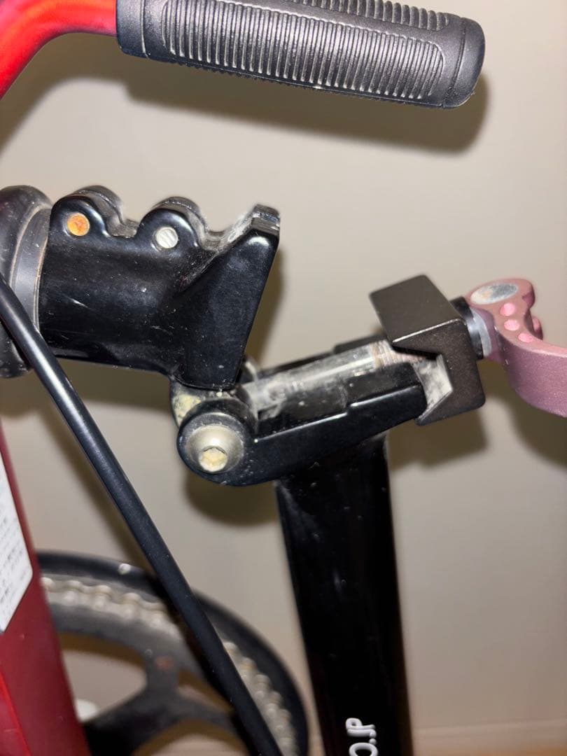 折りたたみ自転車 HANDYBIKE 8 レッド/ブラック