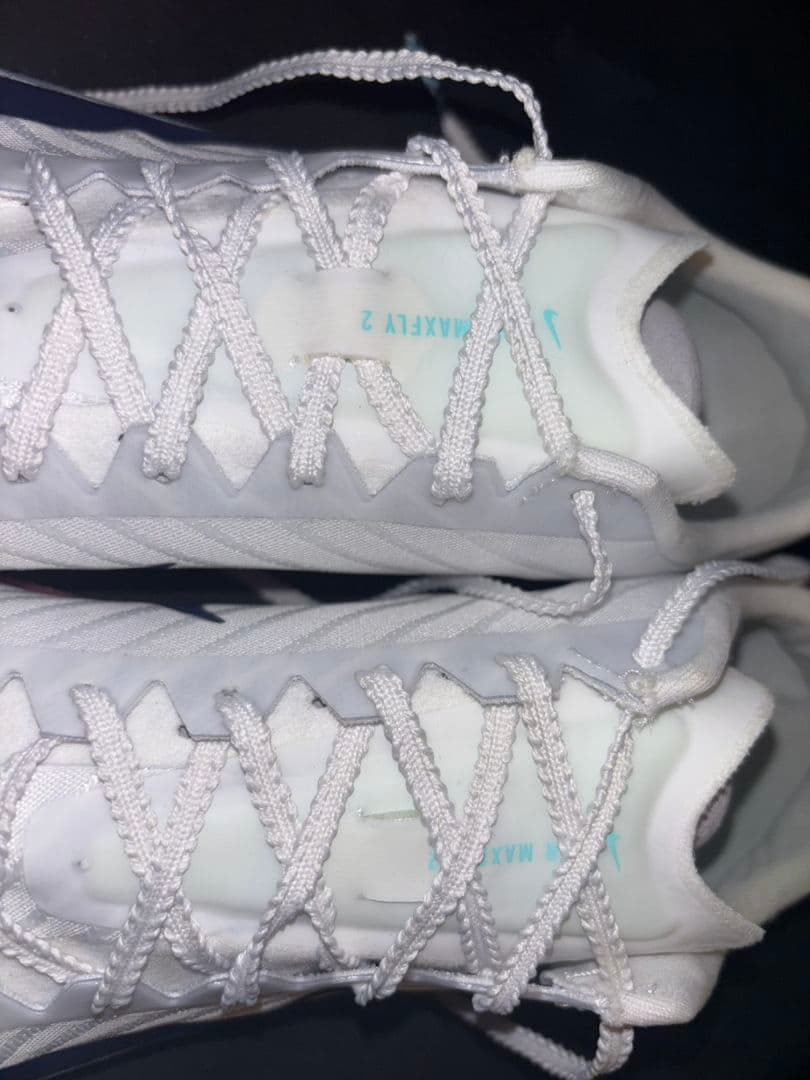 【良品】NIKEマックスフライ2　ブラック/ホワイト　27.0
