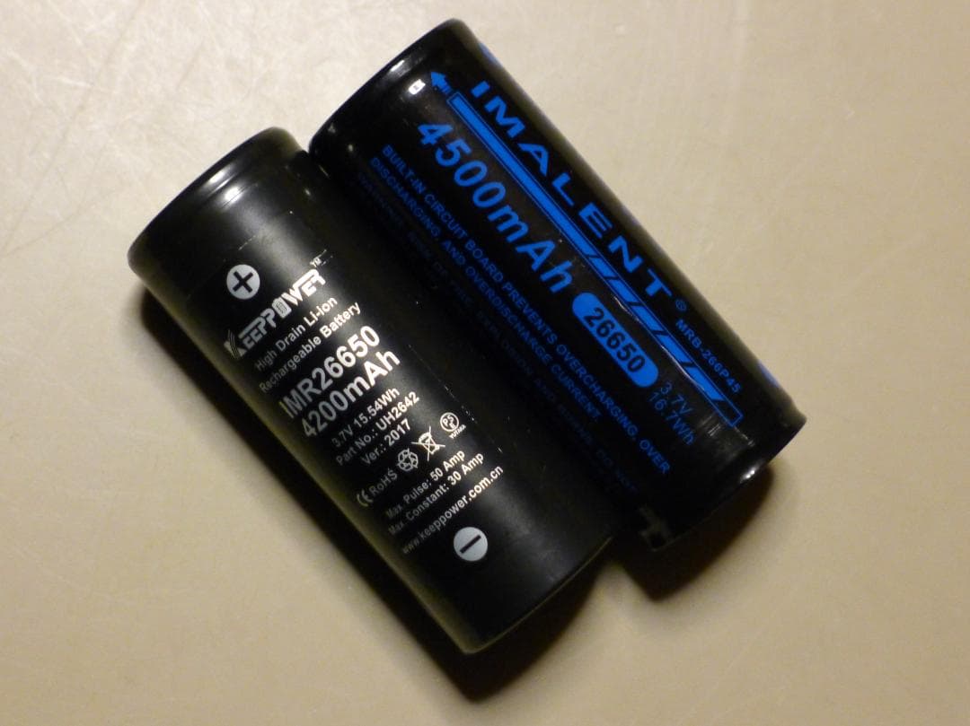 Convoy M3 3000Kモデル+keeppower製充電器+電池2本