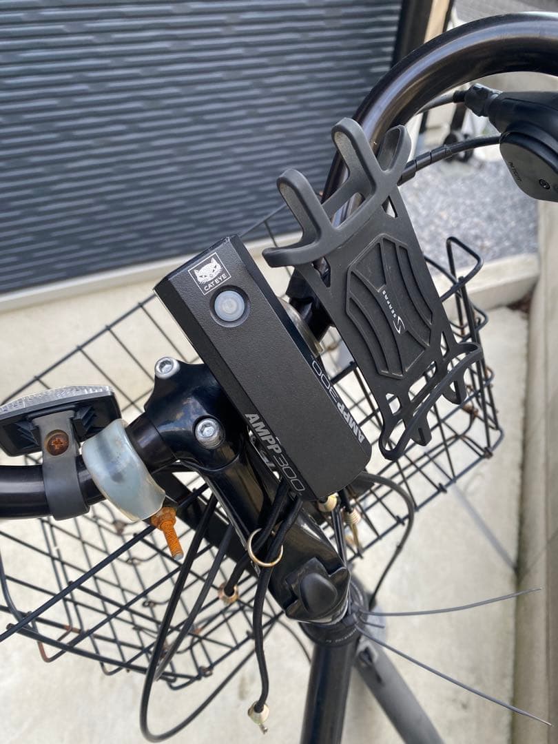 【定価58,000円】Root One ブラック シティサイクル　　前カゴ付き