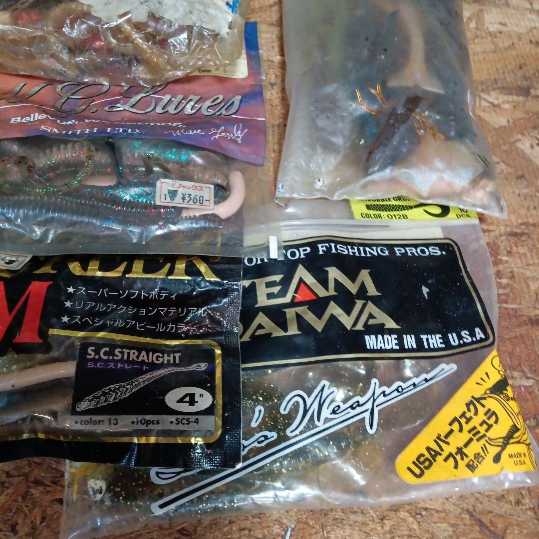 バス釣り　ルアー　ワーム　大量まとめ売り