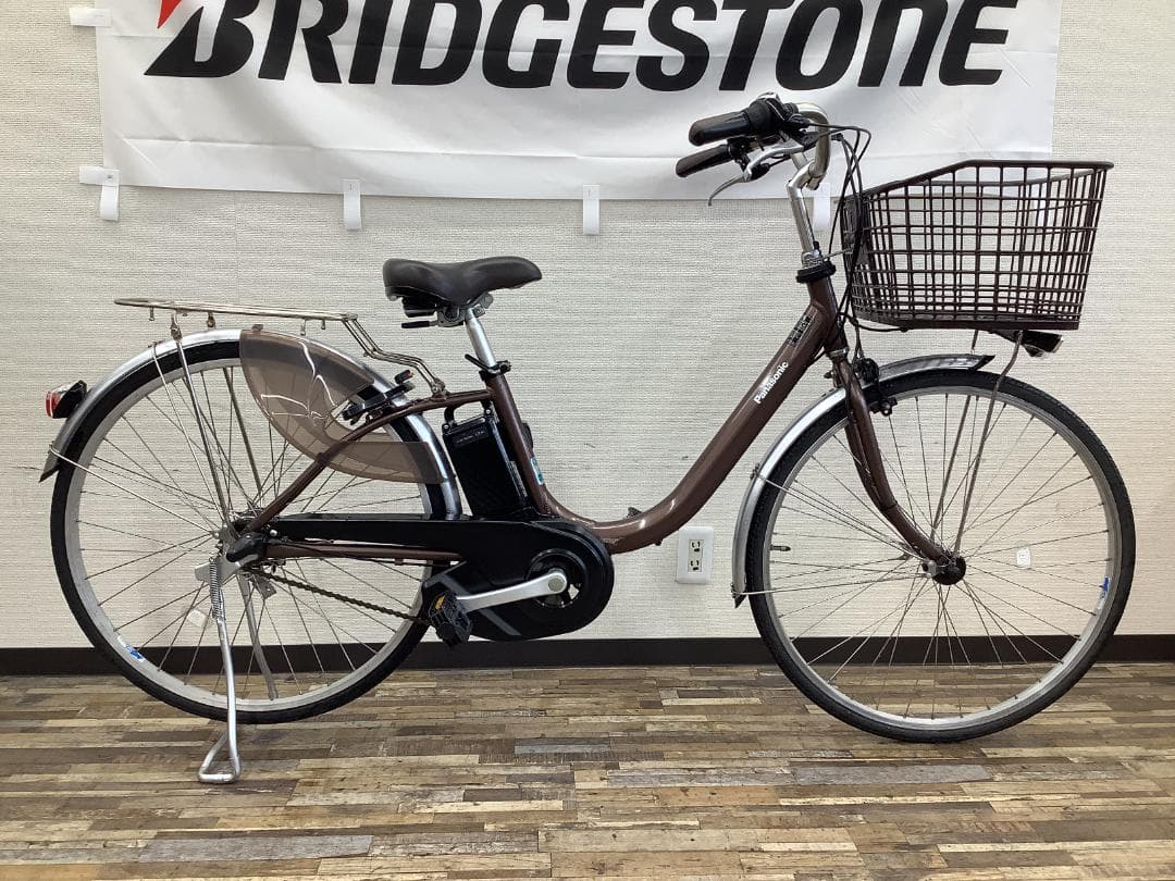 ナタ送料込パナソニック ビビ・L・押し歩き 26インチ 電動アシスト中古車