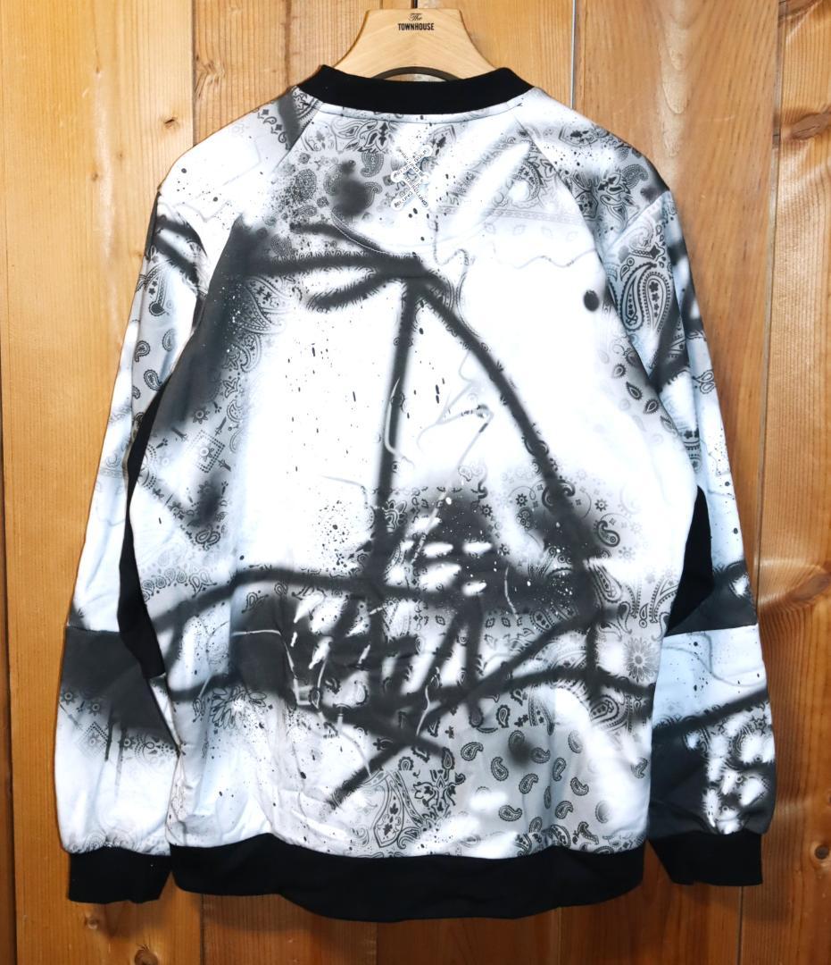 新品 ラッセルノゴルフ クルーネック プルオーバー スプレーペイズリー (4)Ⓗ