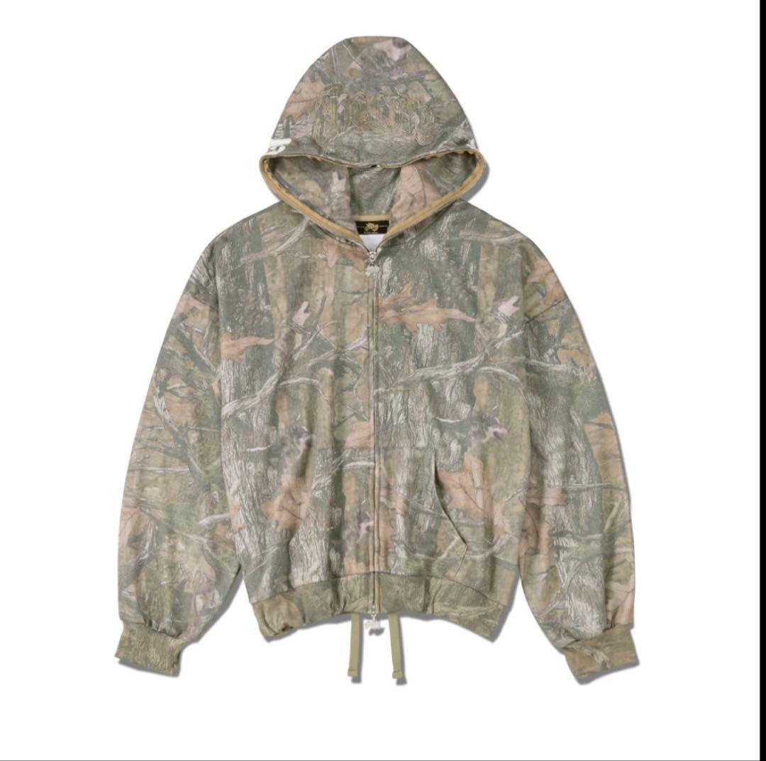Full Zip Camo Hoodie XG 【XXL】