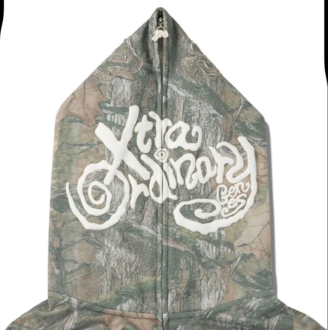 Full Zip Camo Hoodie XG 【XXL】