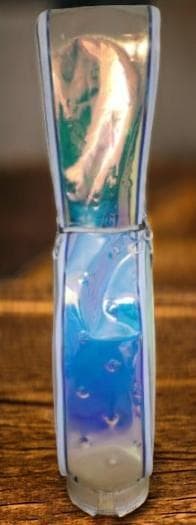 送料無料/超美品　HONMA 虹色エナメル高級キャディバッグ