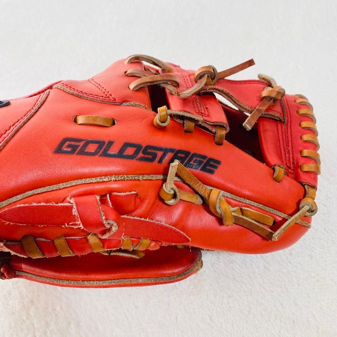 aアシックス ゴールドステージ 内野 オールラウンドグラブ 一般軟式 天然皮革