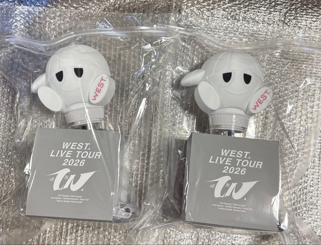むにむにペンライト　WEST. 唯一無二 うちわ 藤井流星 小瀧望