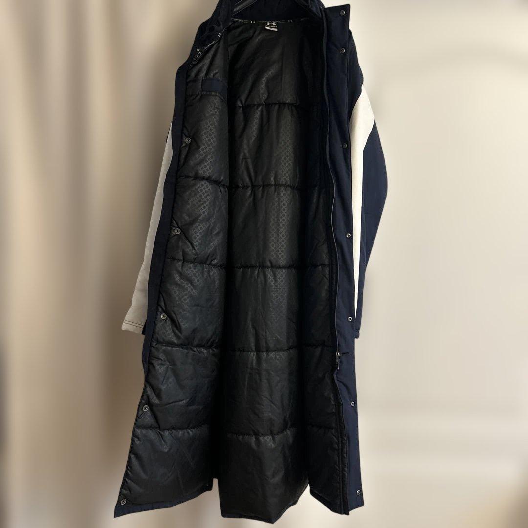 アンダーアーマー　ベンチコート　XXL ネイビー