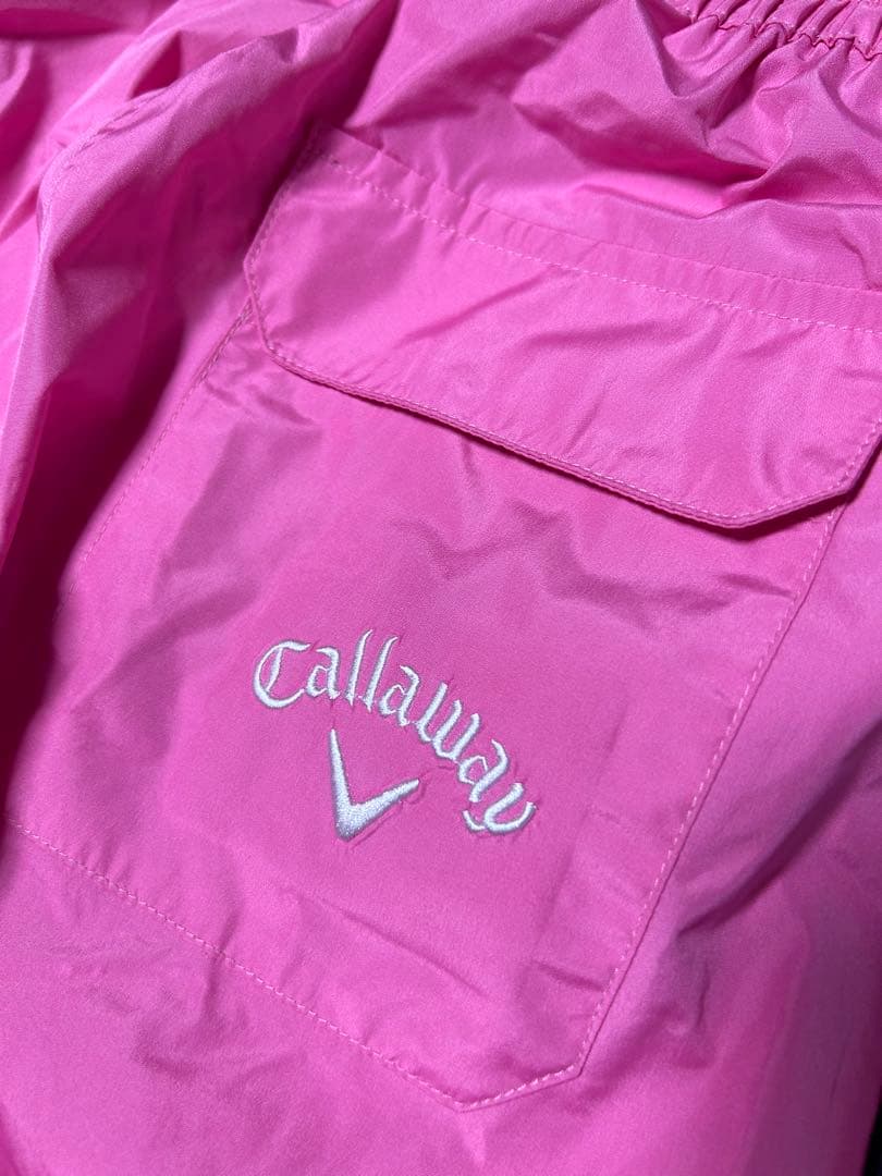 Callaway キャロウェイ ピンク レインウェア　3点　　セット　脱着可能