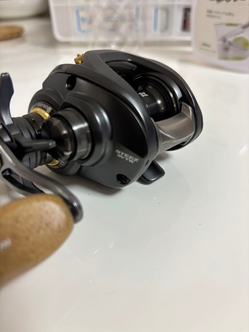 G1 SV ベイトリール 右巻き コルクノブ