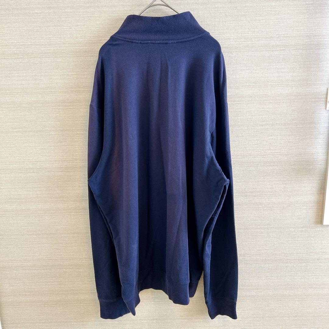 POLO GOLF ポロゴルフ ハーフジップ スウェット ネイビー Lサイズ