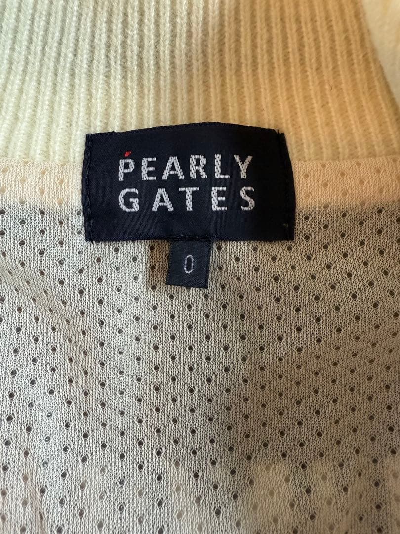 PEARLY GATES ジップアップ　ニットブルゾン　サイズ0