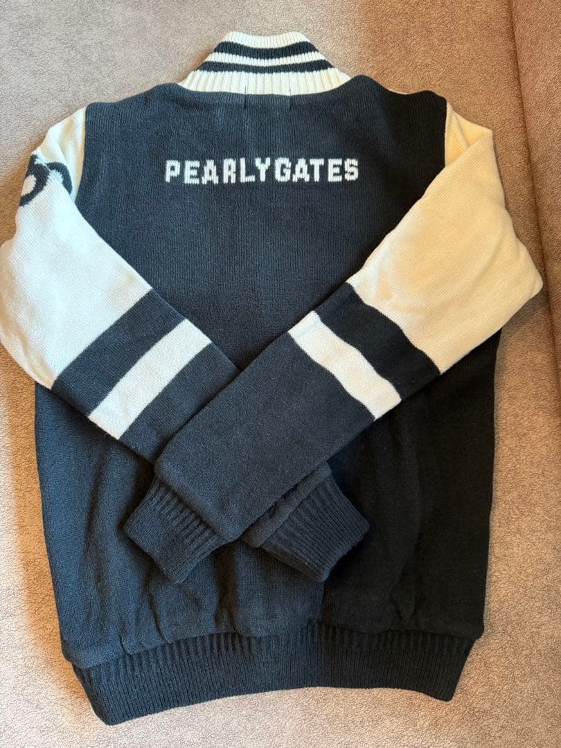 PEARLY GATES ジップアップ　ニットブルゾン　サイズ0