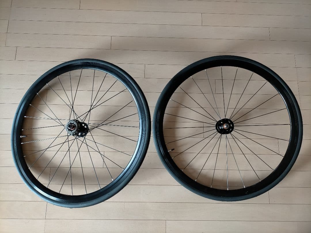 新品未使用 ピスト fuji track arcv ホイール タイヤ セット