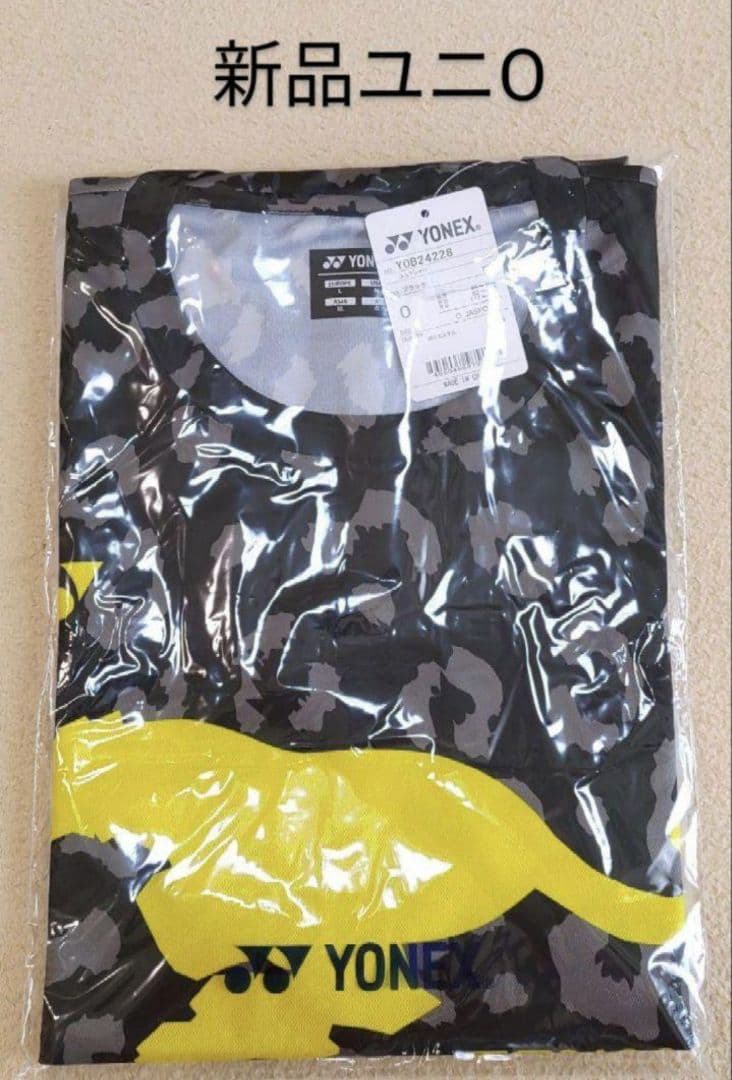YOB24228 ヨネックス Tシャツ ユニO ブラック