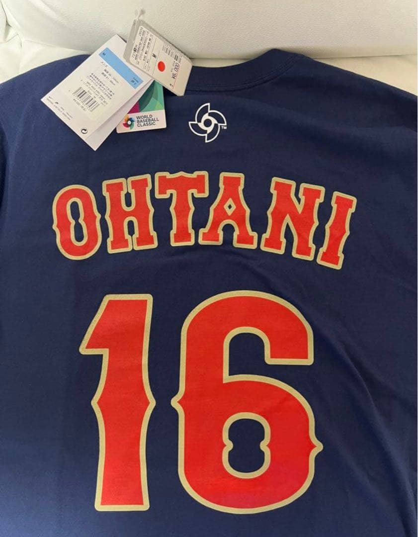大谷翔平　WBC2026 ナンバーＴシャツ　Mサイズ　ユニフォーム