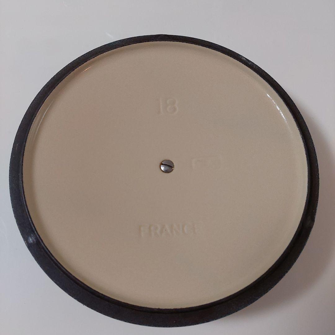ル・クルーゼ　 LE CREUSET　両手鍋　水色 18cm