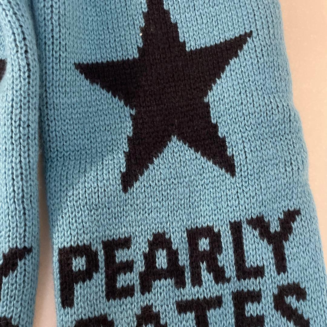PEARLY GATES 星柄 レッグウォーマー