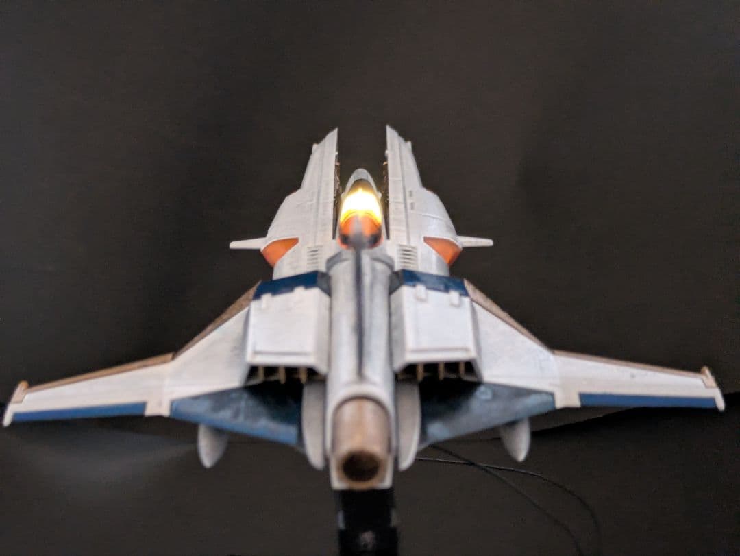 完成品　ビックバイパー　コックピット点灯　塗装済　グラディウス　GRADIUS