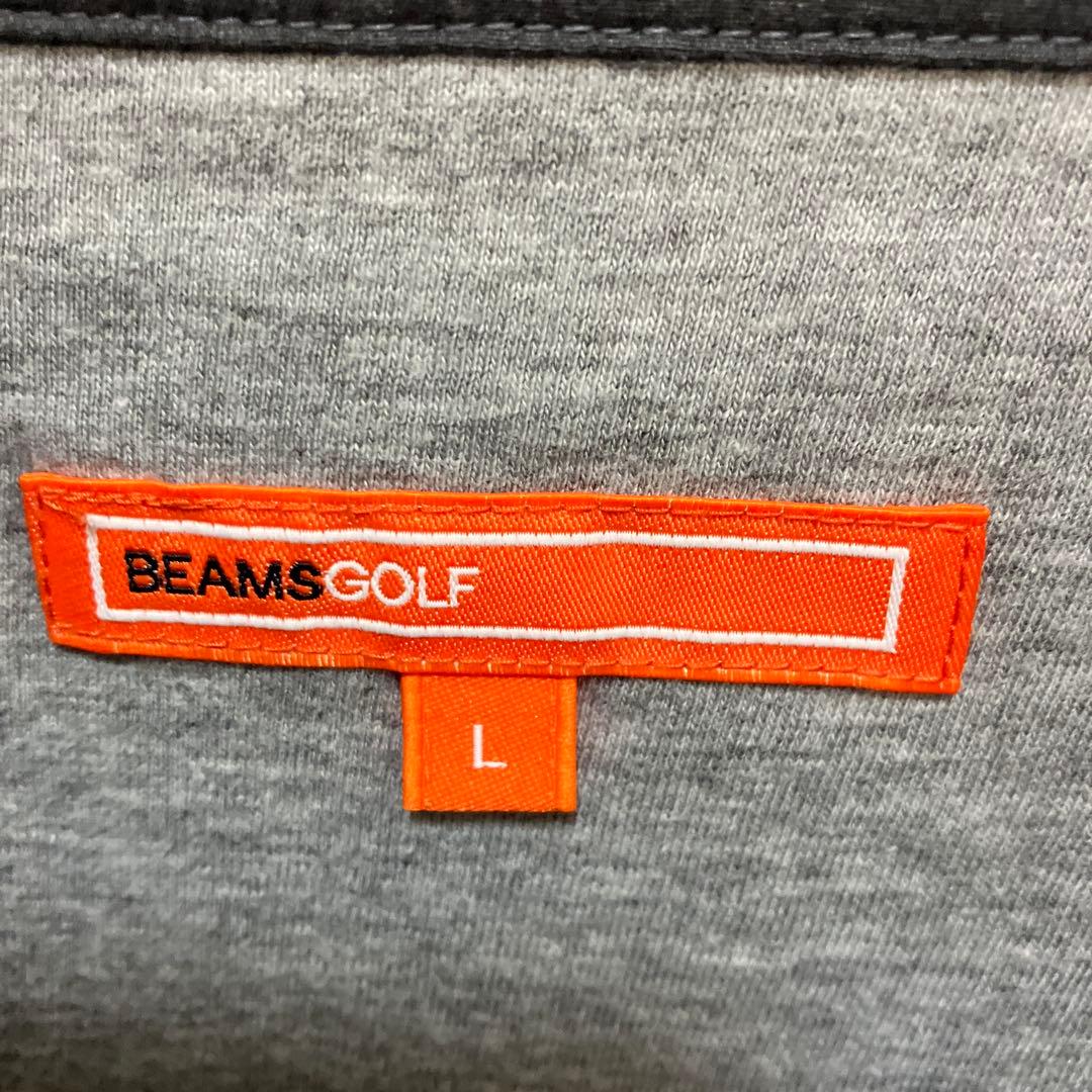 BEAMS GOLF ミノテック フルジップベスト　グレー　Lサイズ