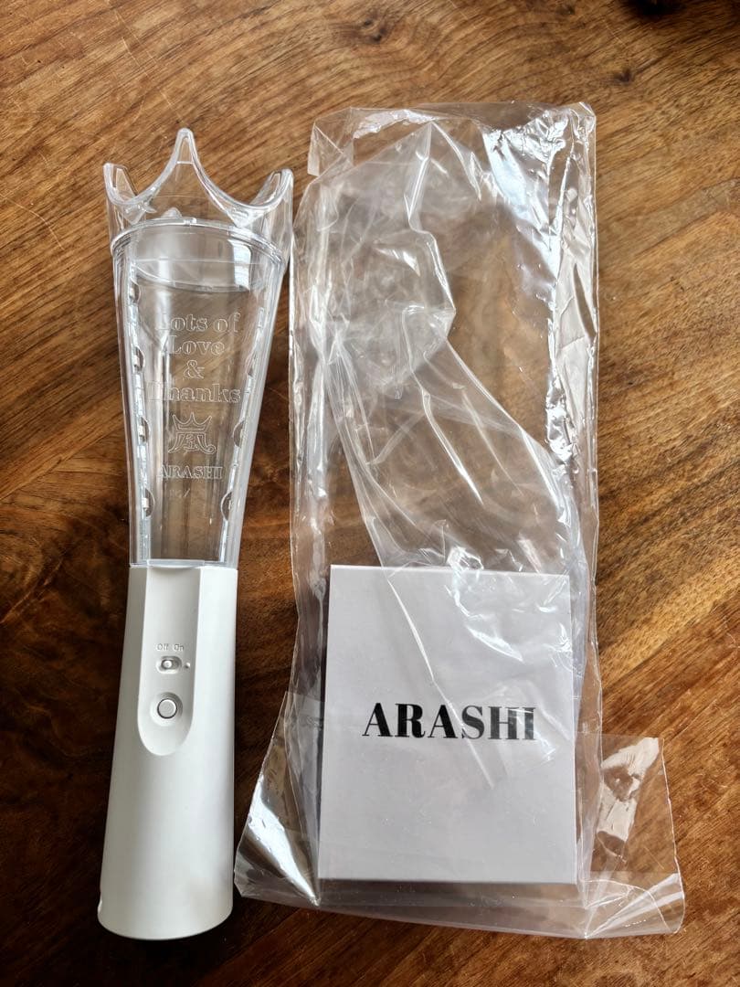 ARASHI ペンライト ホワイト　We are ARASHI