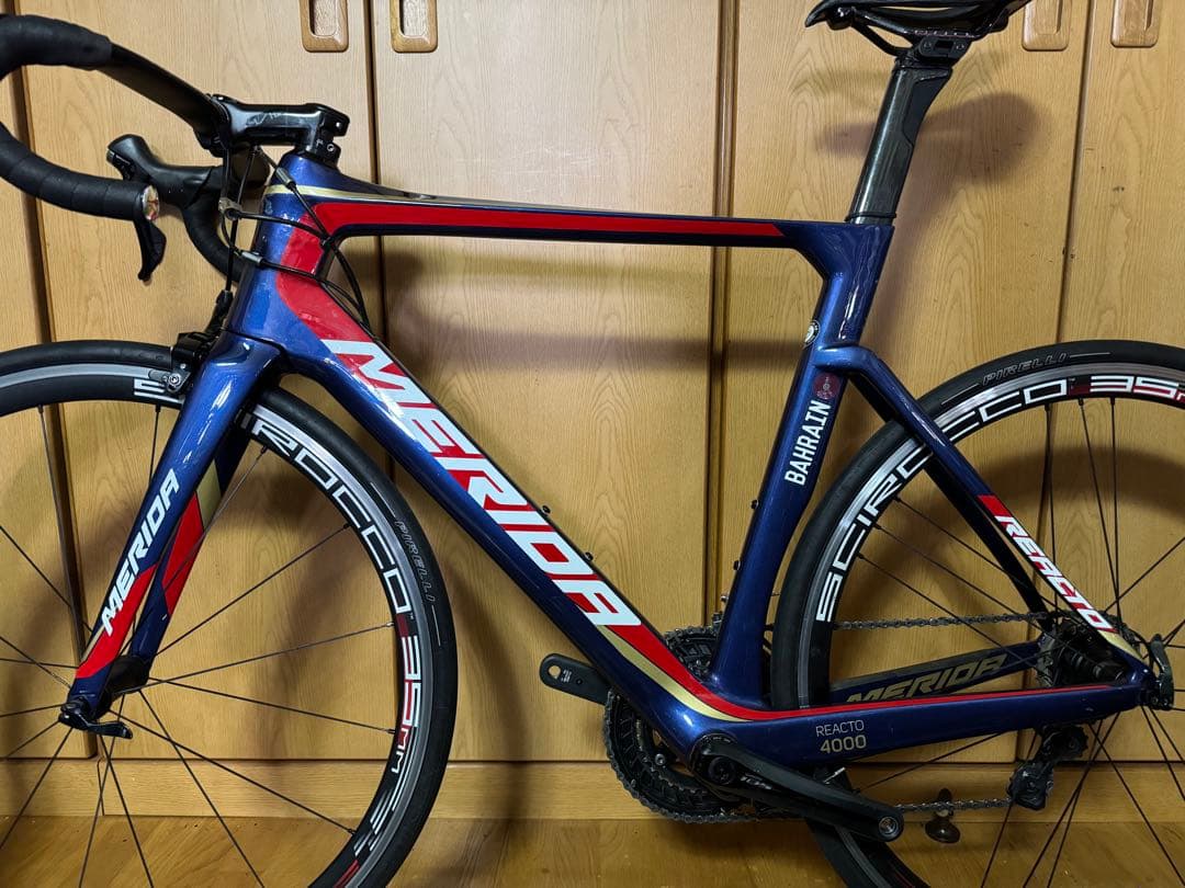 MERIDA REACTO4000 リムブレーキ最終系