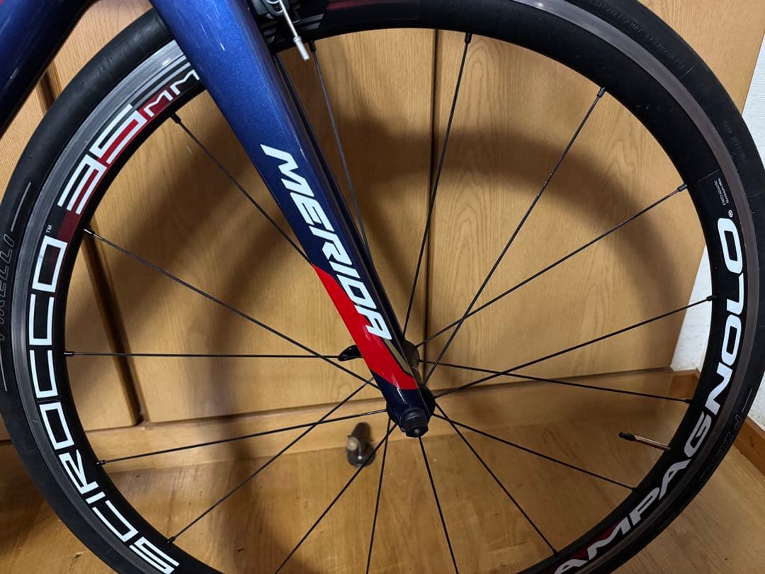 MERIDA REACTO4000 リムブレーキ最終系