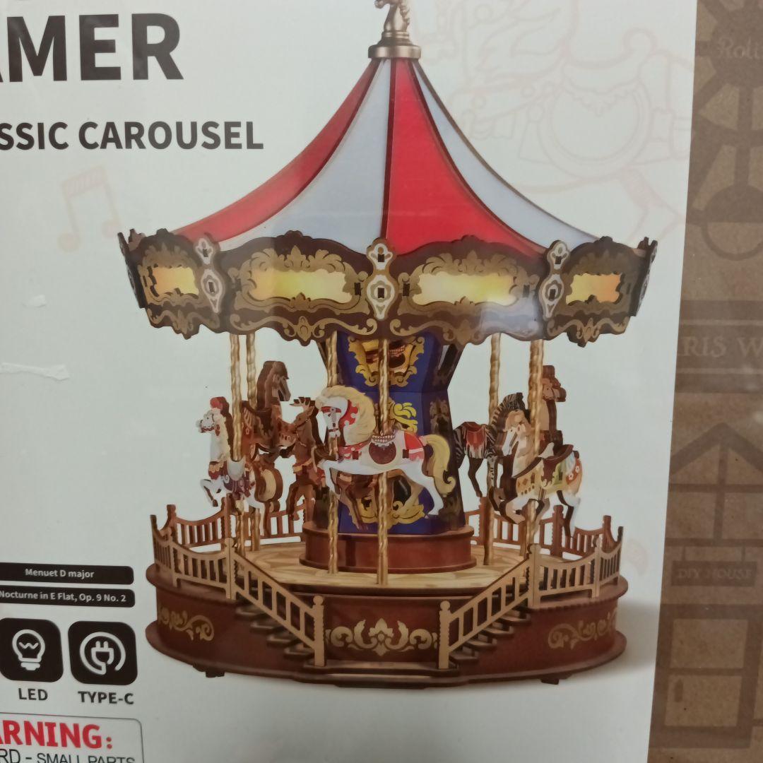 新品　Rolife　メリーゴーランド　ミュージックドリーマー　ウッドパズル