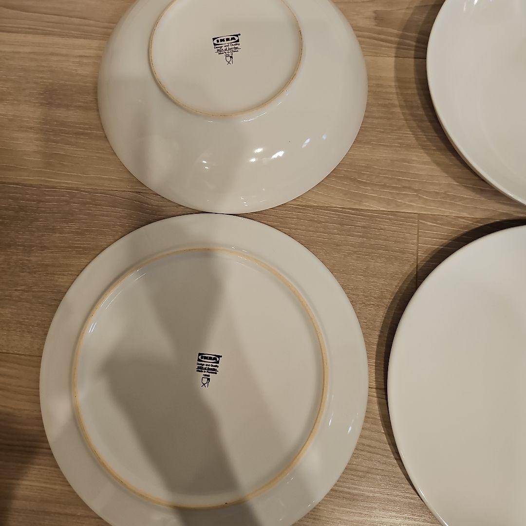IKEA大皿プレート 2種 円皿　2種セット