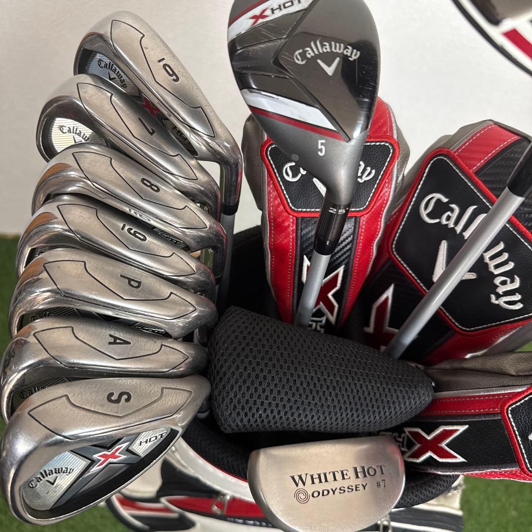 美品‼️Callaway X HOT メンズゴルフクラブセット