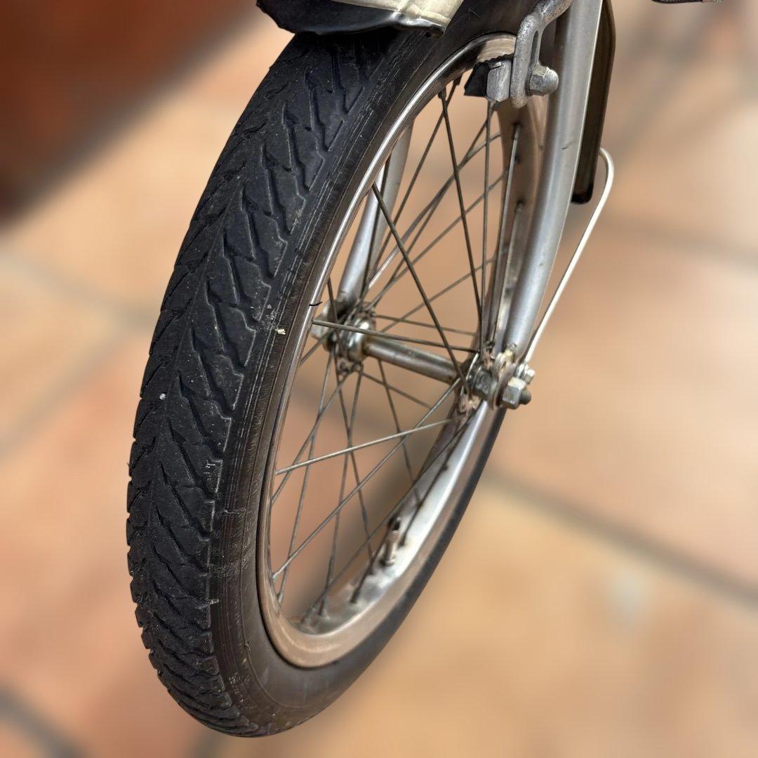 ブリヂストン　ワンタッチピクニカ　レトロ　ビンテージ　折り畳み自転車