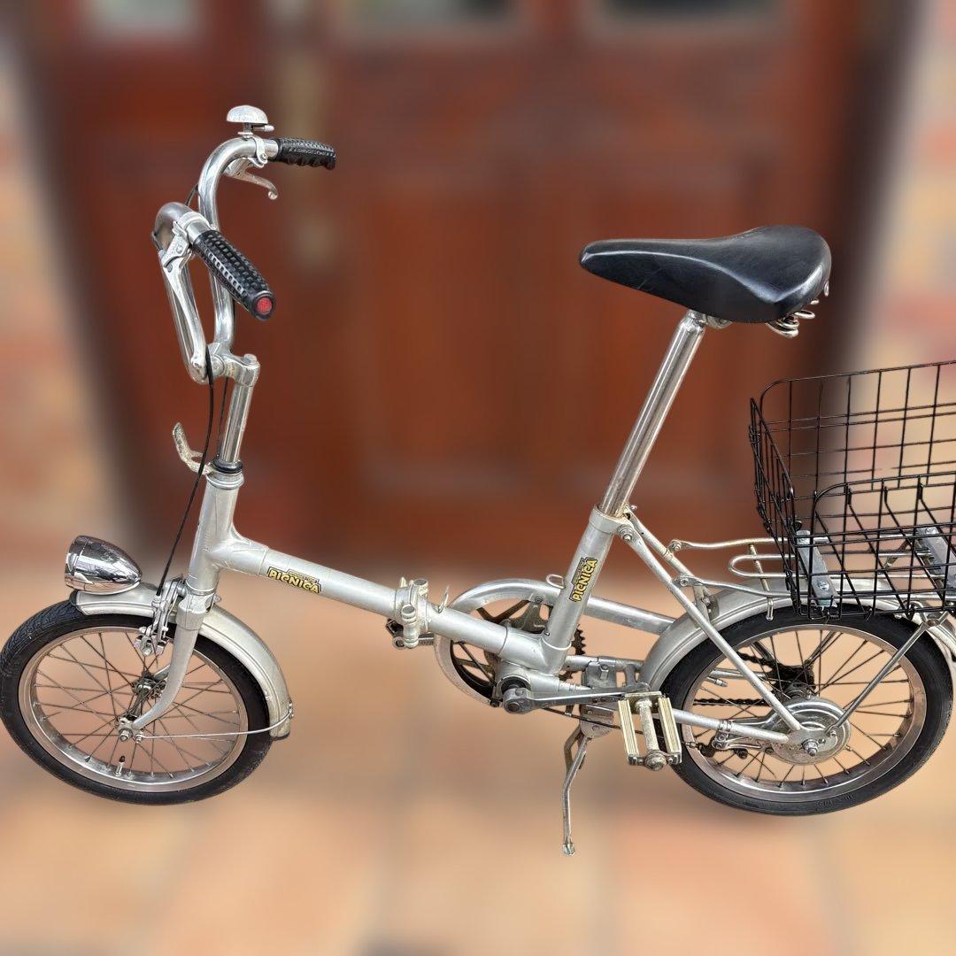 ブリヂストン　ワンタッチピクニカ　レトロ　ビンテージ　折り畳み自転車