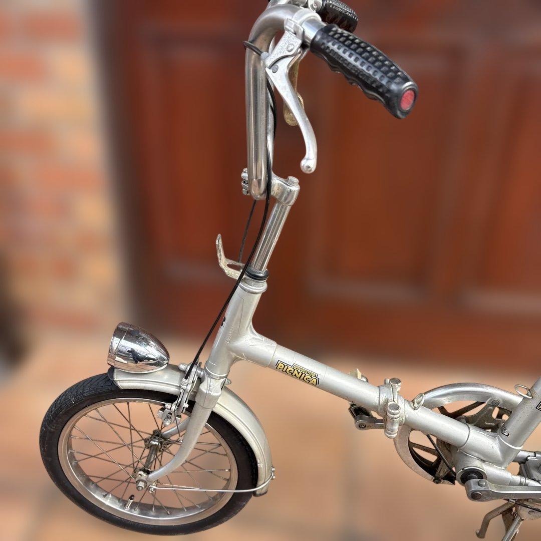 ブリヂストン　ワンタッチピクニカ　レトロ　ビンテージ　折り畳み自転車