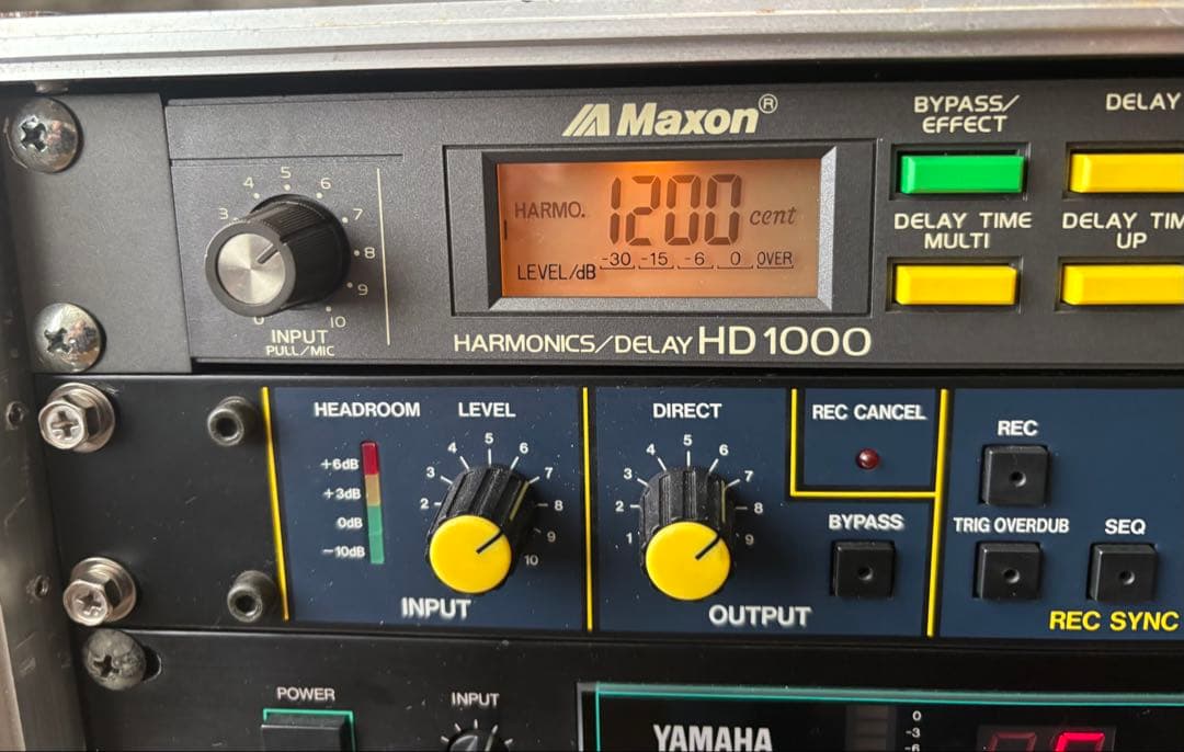 マクソンHD1000 KORG SDD2000 YAMAHA SPX90Ⅱ