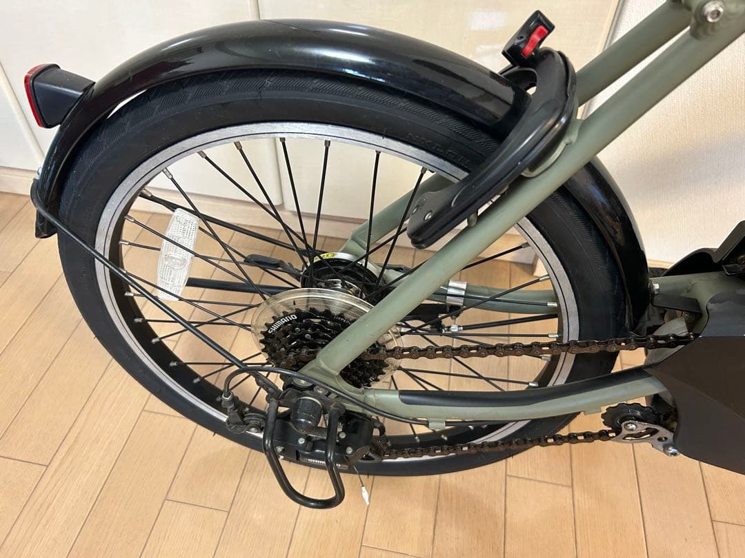 Panasonic ペロスターミニ　電動アシスト自転車 前カゴ付き