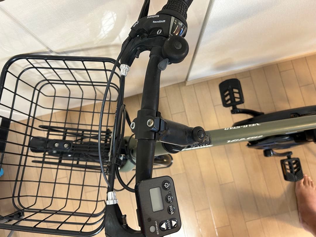Panasonic ペロスターミニ　電動アシスト自転車 前カゴ付き