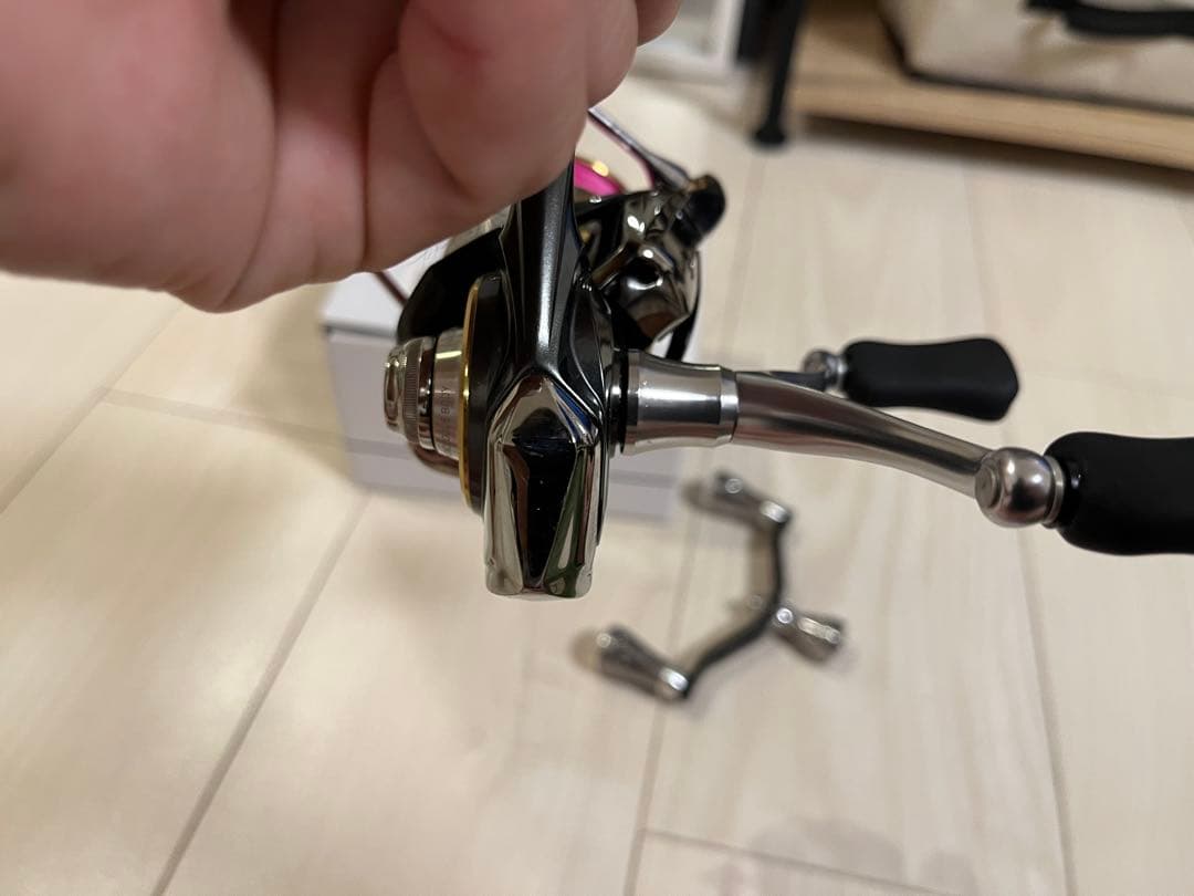 20ルビアスLT2500S-DH ゴメクサスダブルハンドル付き