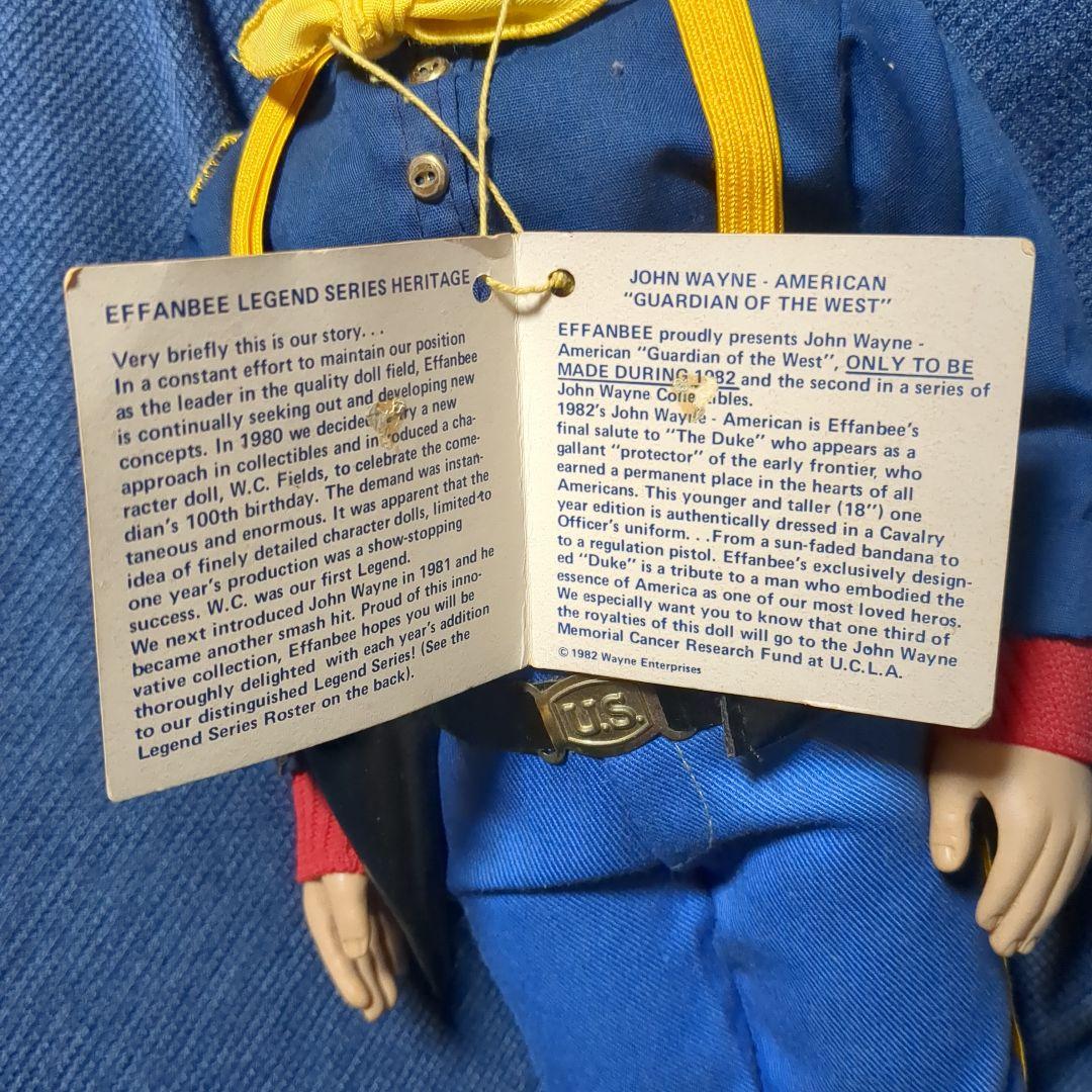 全長43センチ Effanbee「ジョン・ウェイン」