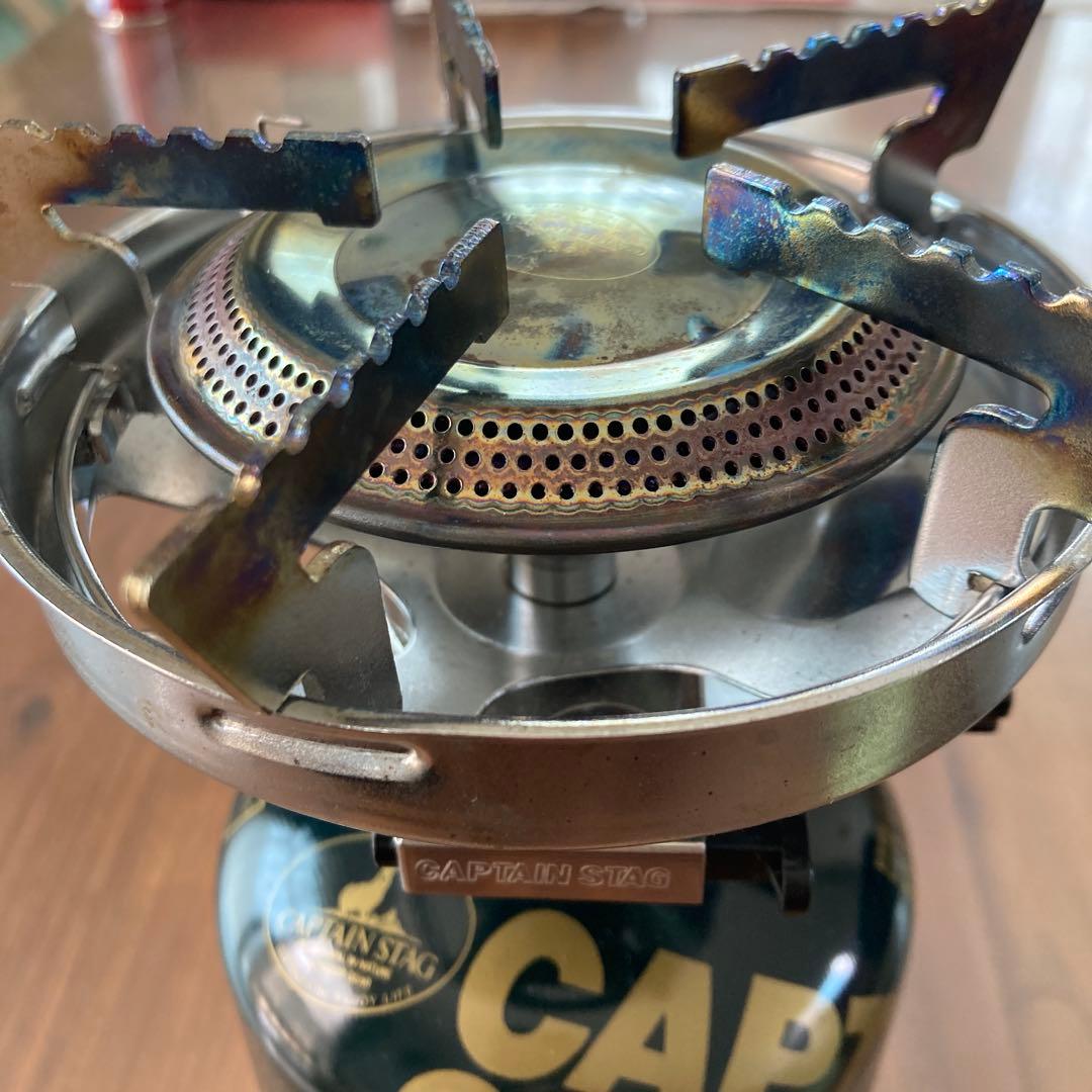 CAPTAIN STAG カセットコンロ ガス缶5個セット