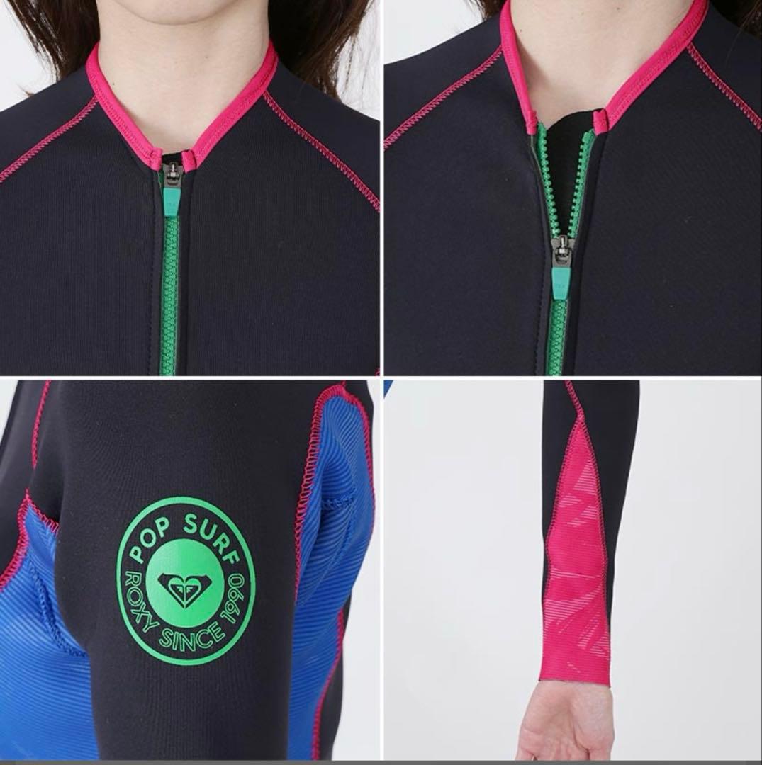 【新品•未使用•タグ付】ROXY ウェットスーツ2mm 2021春夏Mサイズ