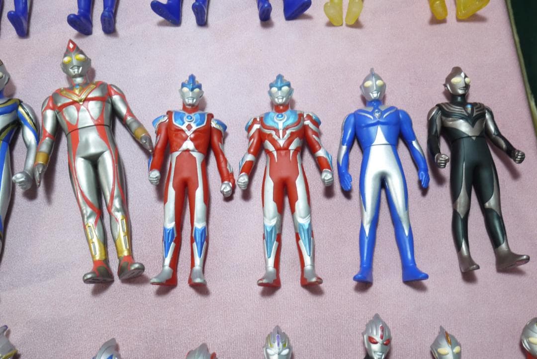 ウルトラヒーローシリーズ800サイズ　500サイズ　ソフビ　56体