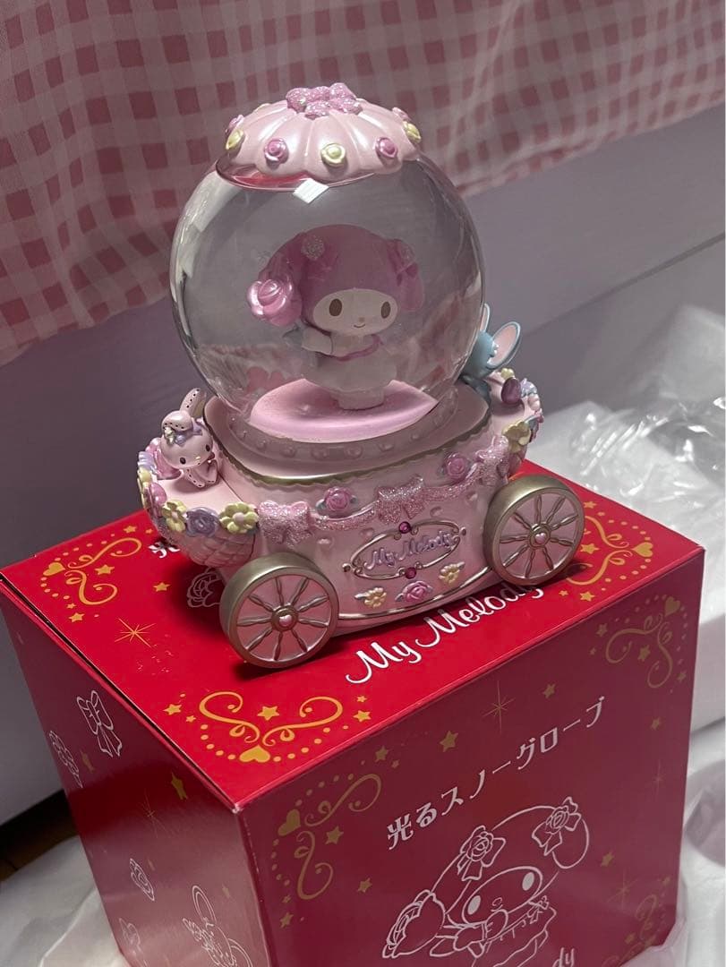 サンリオ マイメロディ 光る スノーグローブ☆