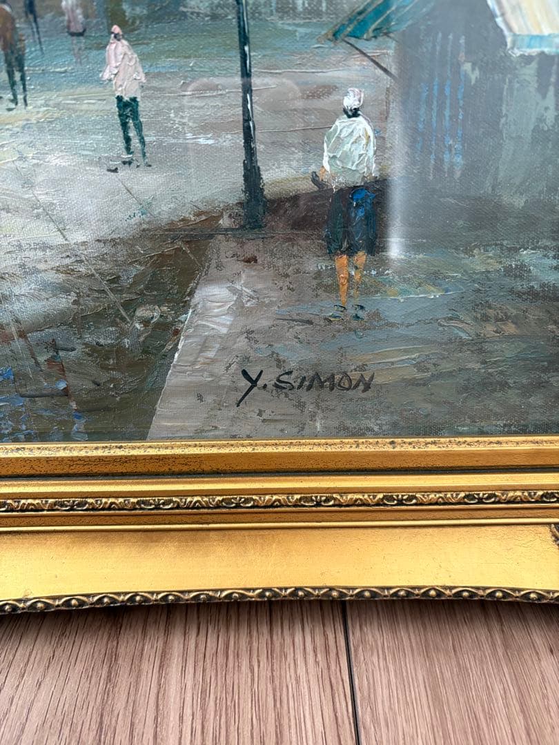 y.simon 油絵